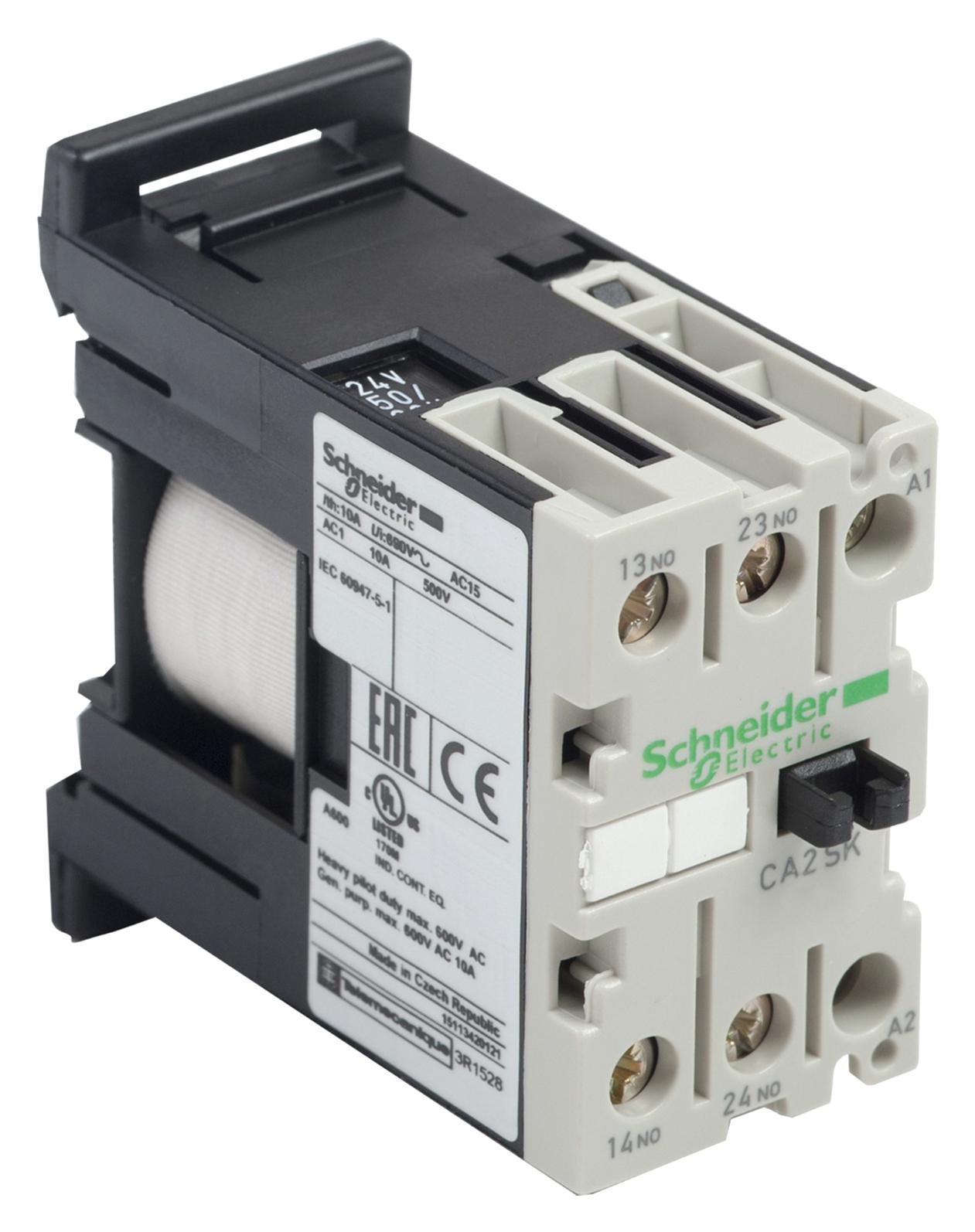 CA2SK11B7 CONTROL RELAY 1NO 1NC CONTACT SCHNEIDER ELECTRIC