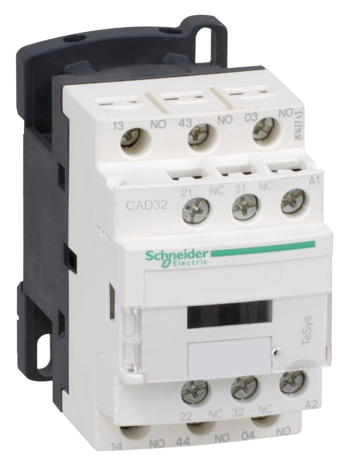 CAD32N7 AUX CONT 3NO + 2NC 415V 50/60HZ SCHNEIDER ELECTRIC