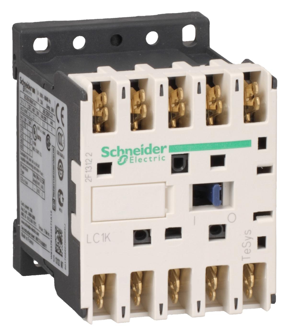 LC1K090087P7 CONTACTOR-2NO 2NC 20A AC1 POLES SCHNEIDER ELECTRIC