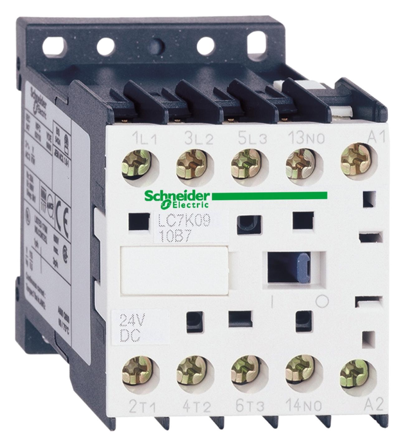 LC7K0601M7 CONTACTOR-3NO 6A AC3 POLES SCHNEIDER ELECTRIC