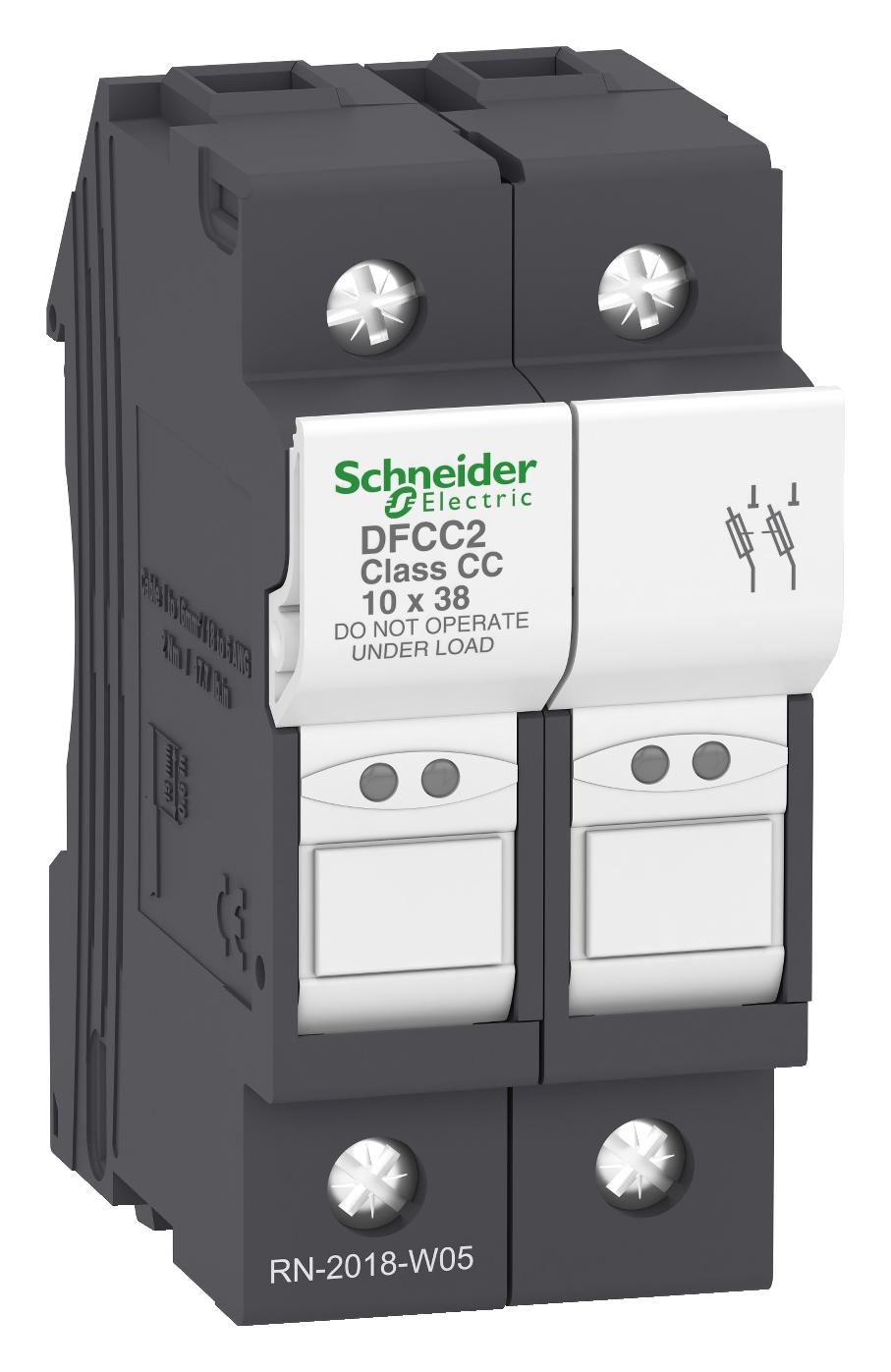 DFCC2 FUSE HOLDER 2P 30A FOR FUSE CLASS SCHNEIDER ELECTRIC