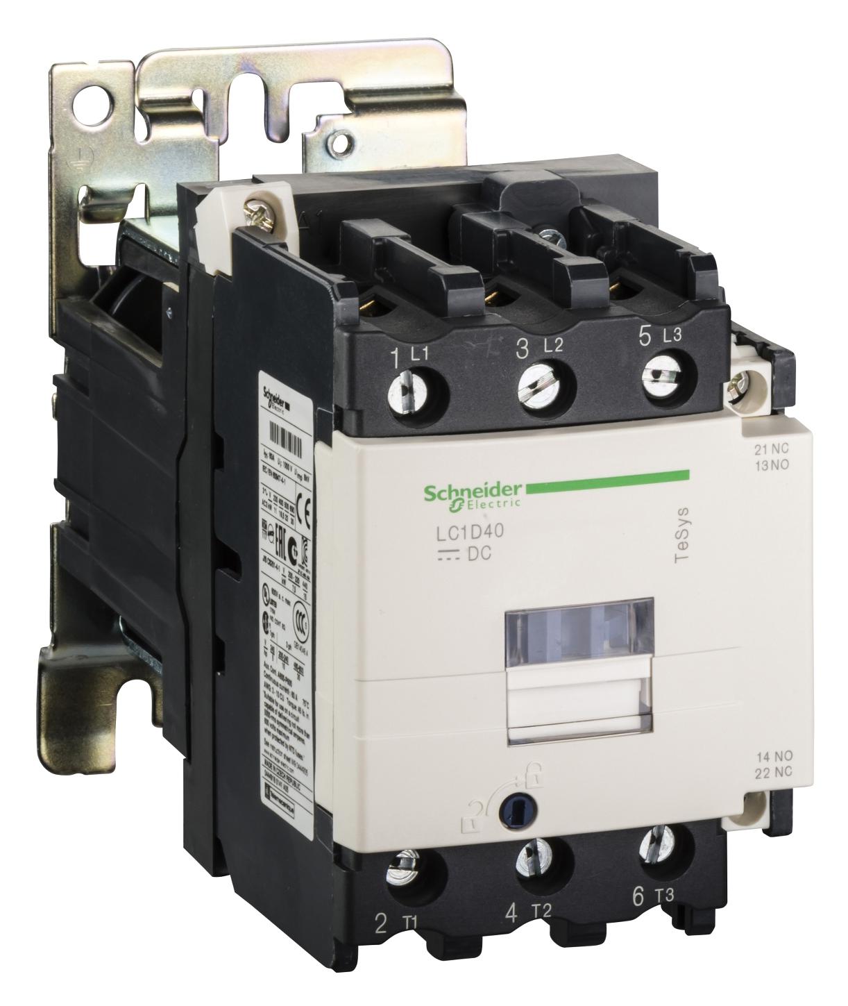 LC1D406BWS207 3P AC3 440V 40A COIL 24VDC RAI SCHNEIDER ELECTRIC