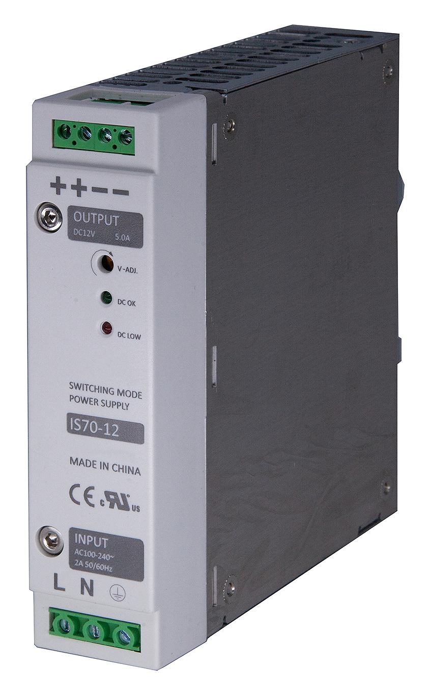 MP003281 POWER SUPPLY, AC-DC, 12V, 5A MULTICOMP PRO