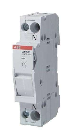 2CSM200913R1801 E91HN/32 FUSEHOLDER 1P&N 32A ABB