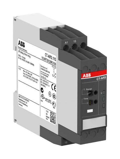 1SVR730120R3100 CT-ARS.11S TIMER TRUE OFF DELAY 1C/O ABB