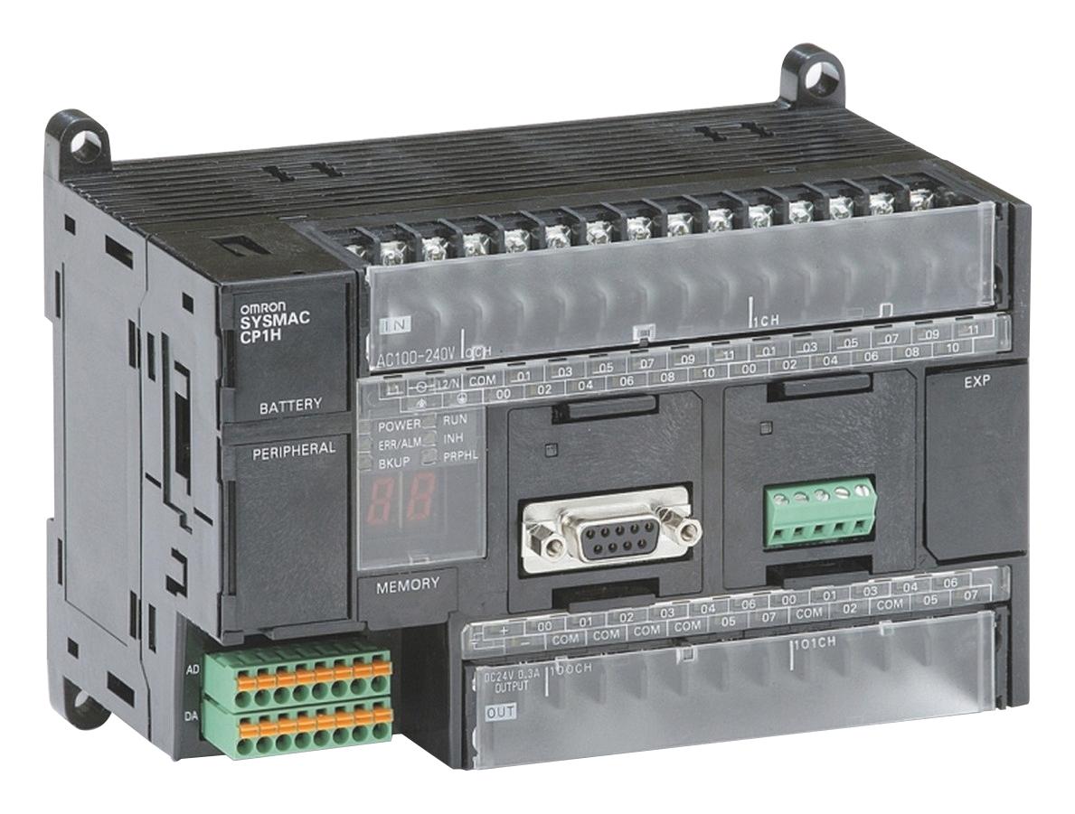 CP1H-XA40DT-D PLC PROGRAMMER, 24I/P, 16O/P, 24VDC OMRON