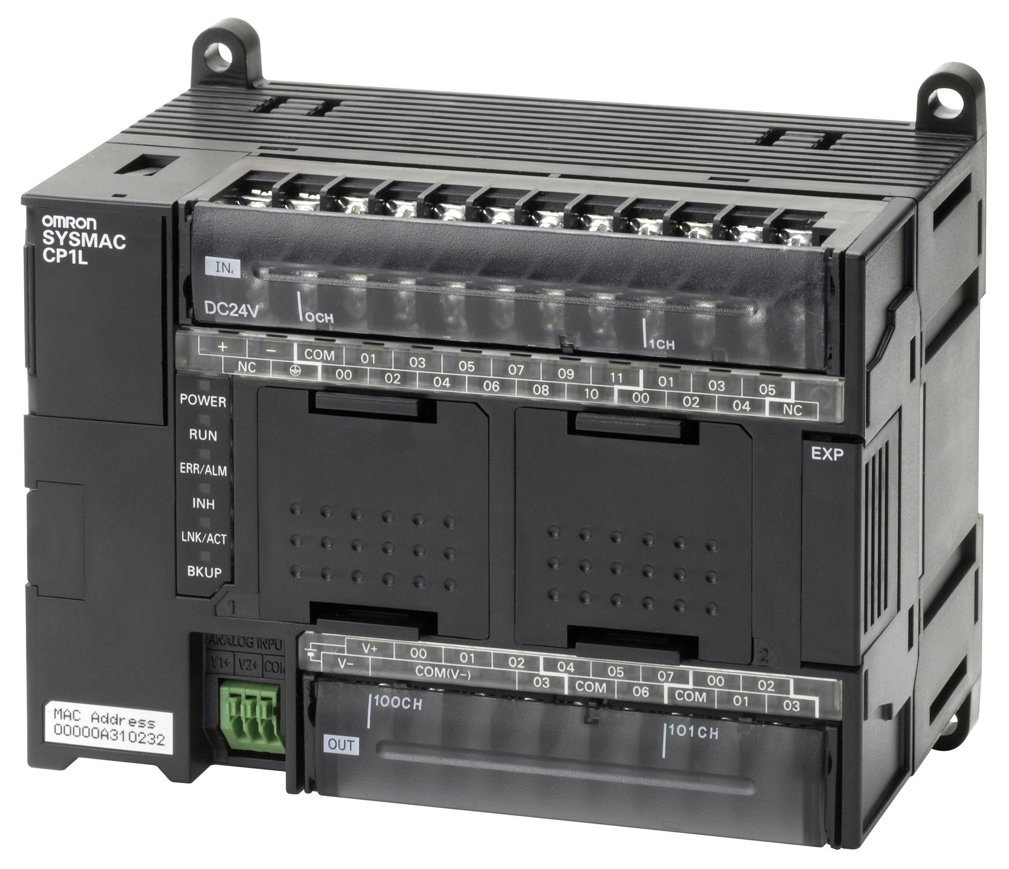 CP1L-EM30DT-D PLC PROGRAMMER, 18I/P, 12O/P, 24VDC OMRON