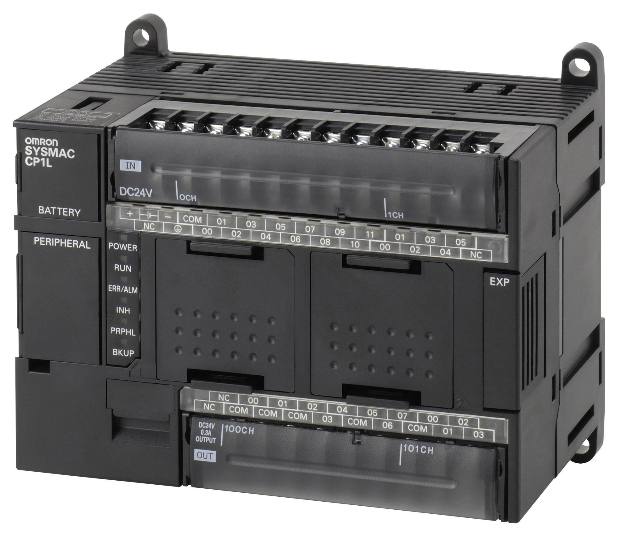 CP1L-M30DR-D PLC PROGRAMMER, 18I/P, 12O/P, 24VDC OMRON