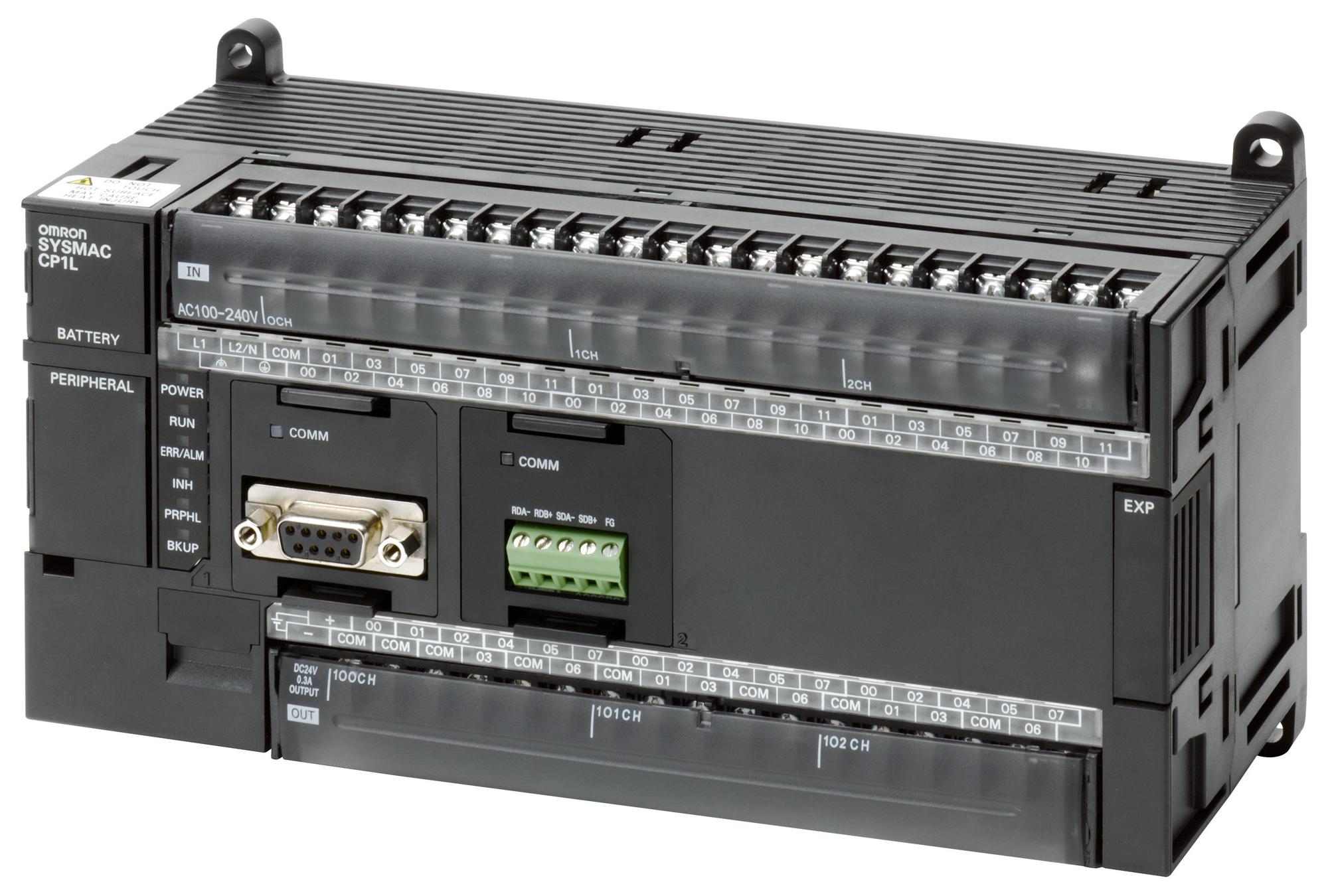 CP1L-M60DR-A PLC PROGRAMMER, 36I/P, 24O/P,100 TO 240V OMRON