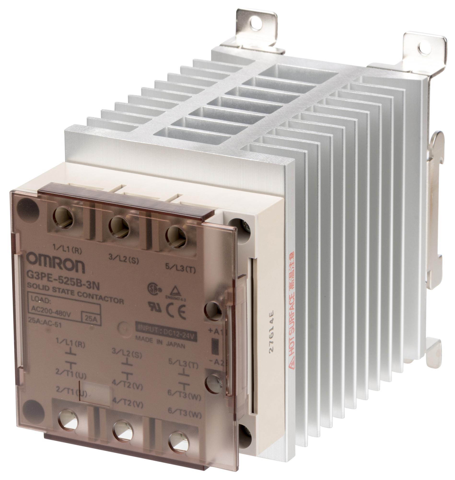 G3PE-225B-3N 12-24VDC SOLID STATE RELAYS OMRON