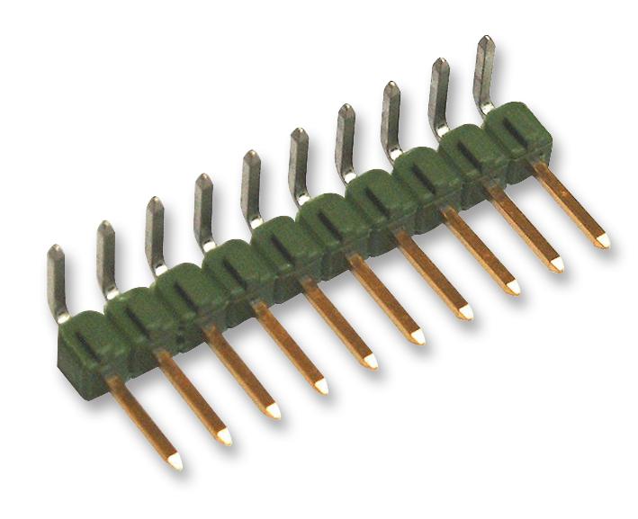 1-826631-0 BTB CONN, R/A HEADER, 10POS, 1ROW/2.54MM AMP - TE CONNECTIVITY