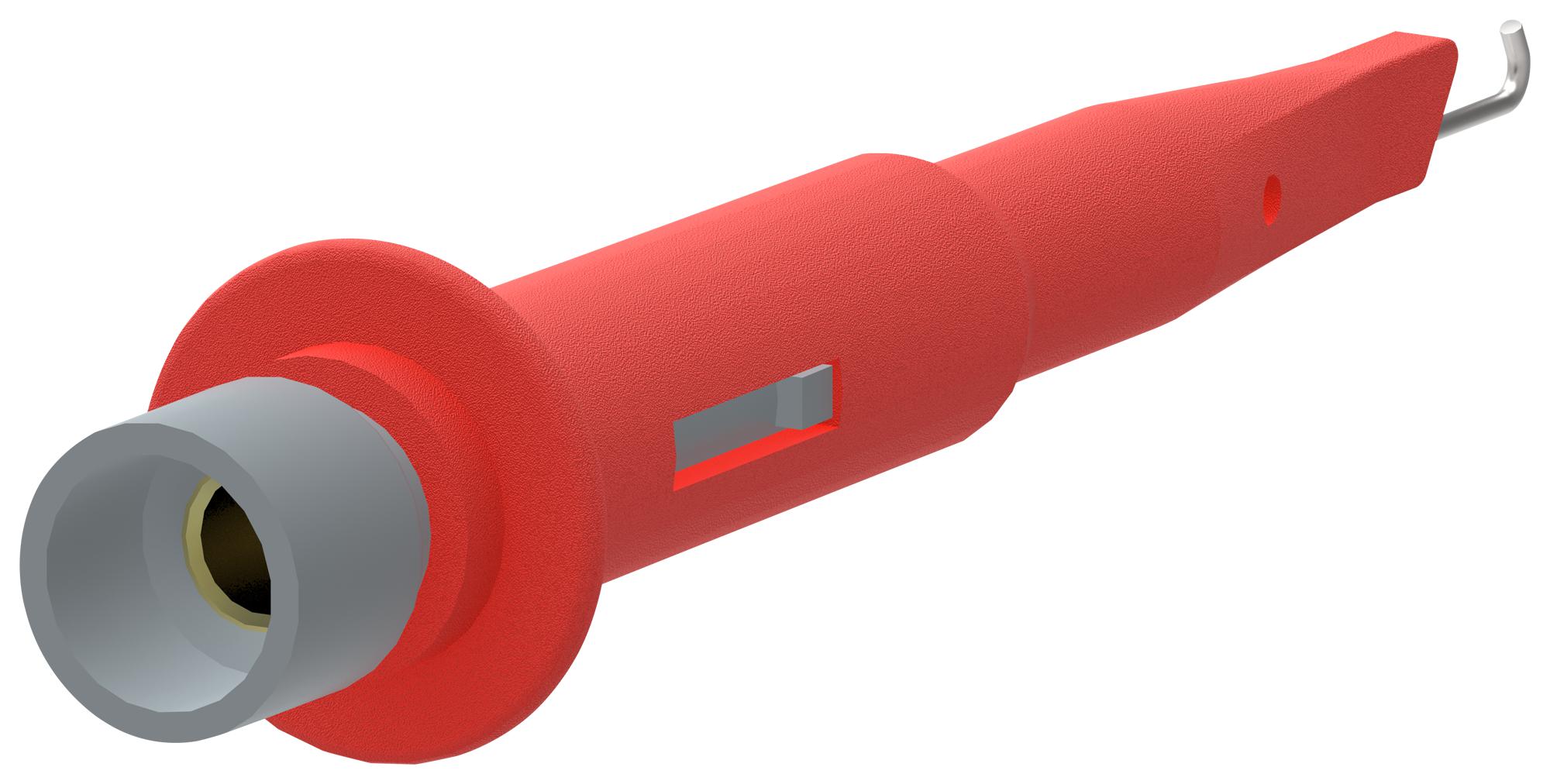 76-032 SPRUNG HOOKS, PROBE, RED TENMA