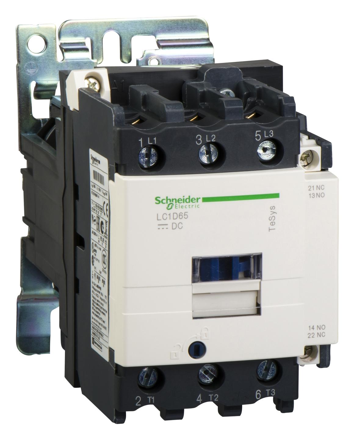 LC1D806SWS207 LC1D 3P AC3 440V 80A COIL 72V SCHNEIDER ELECTRIC