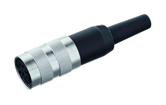 T 3401 002 U CIRCULAR CONNECTOR, PLUG, 6POS, CABLE AMPHENOL SINE/TUCHEL