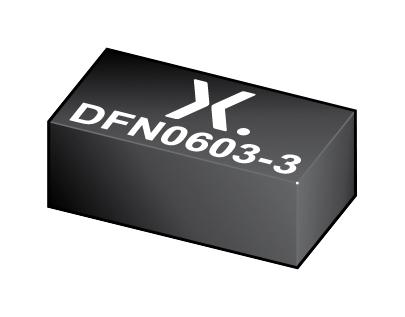 PUSB3AB2DFZ ESD PROTECTION DEVICE, 4V, DFN0603 NEXPERIA