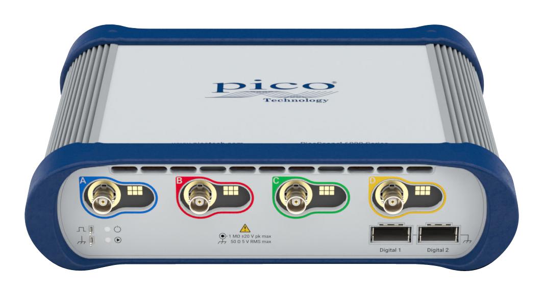 PICOSCOPE 6424E OSCILLOSCOPES, PC BASED, 4CH, 500MHZ PICO TECHNOLOGY