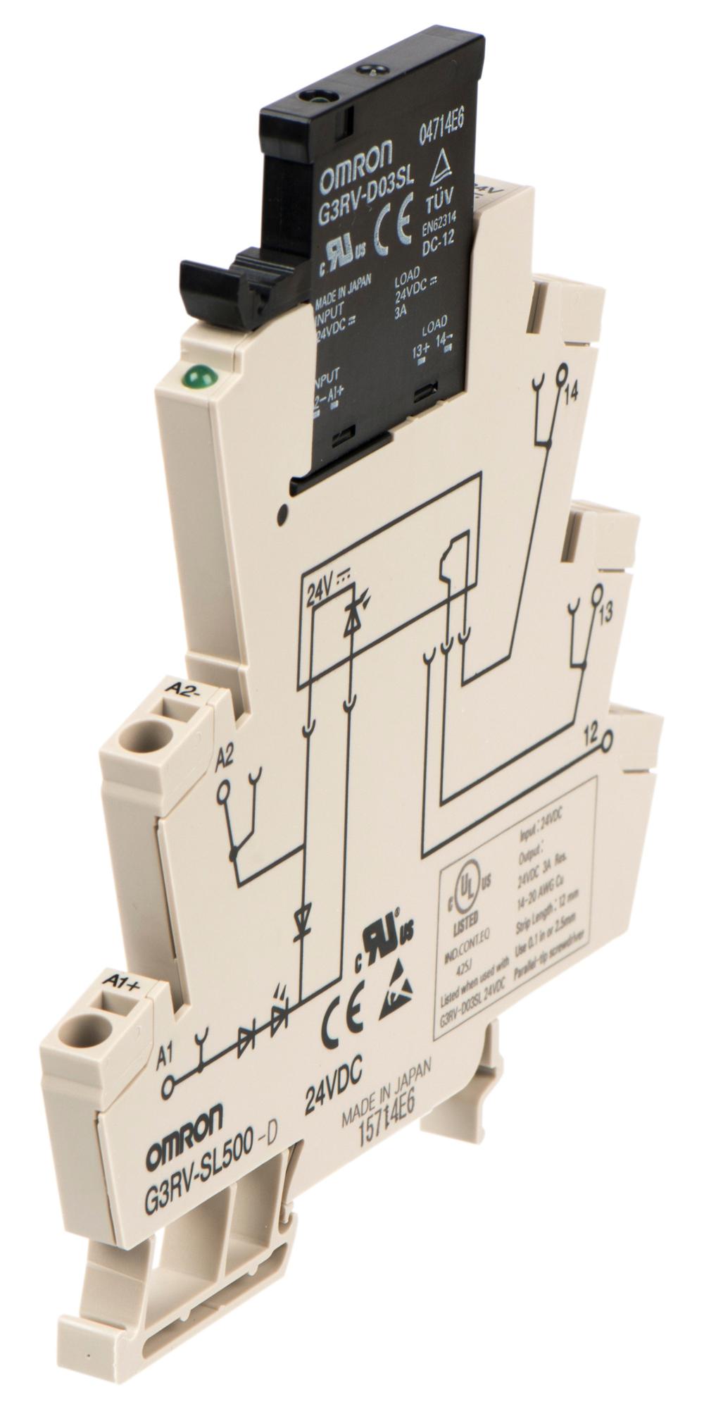 G3RV-SL500-A DC24 SOLID STATE RELAYS OMRON