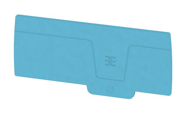 2490540000 END PLATE, 100.23MM, BLUE WEIDMULLER