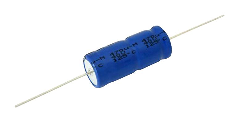 MAL212637121E3 CAP, 120UF, 40V, ALU ELEC, AXIAL VISHAY