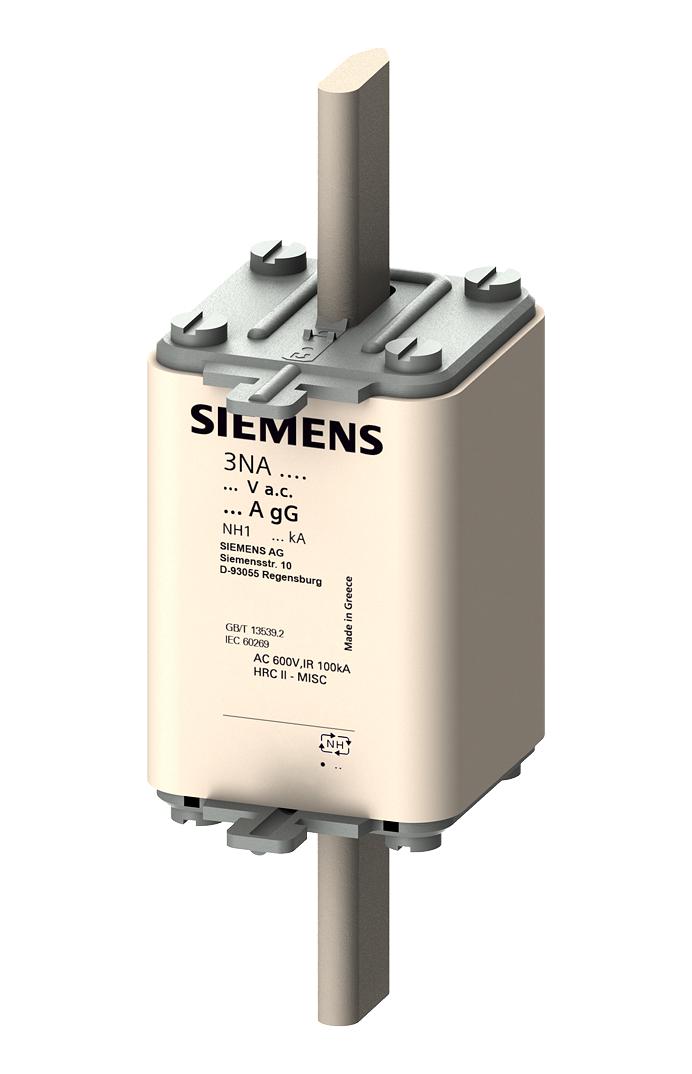 3NA3142 HRC FUSE, 224A, 500VAC/440VDC, BLADE TAG SIEMENS