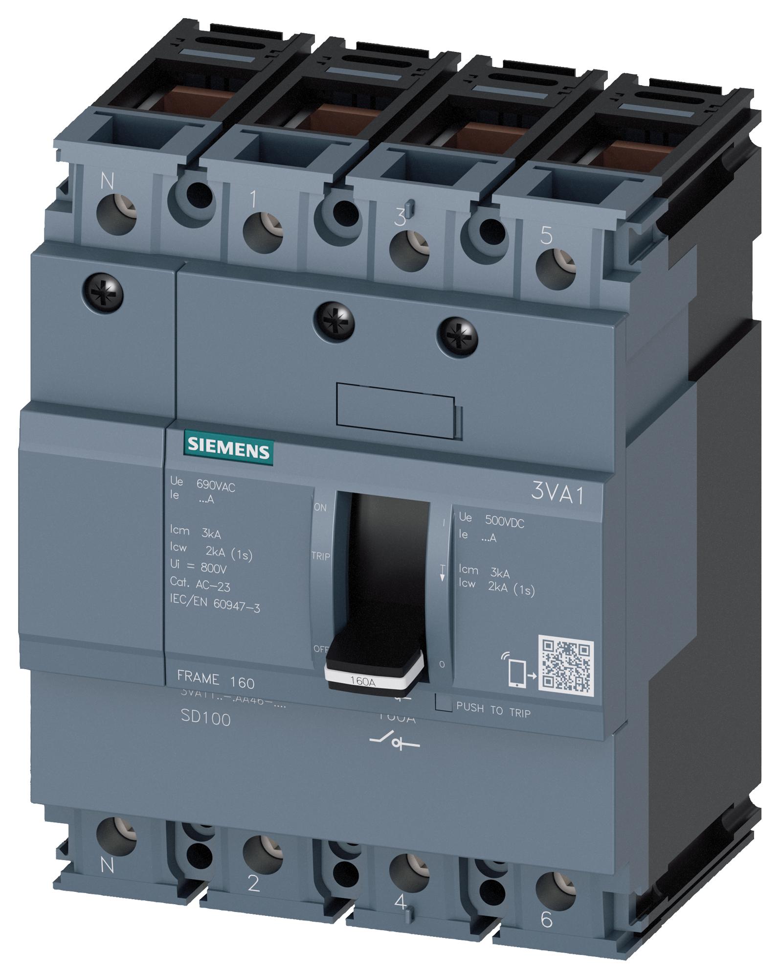 3VA1110-1AA46-0AA0 ISOLATOR SWITCHES SIEMENS