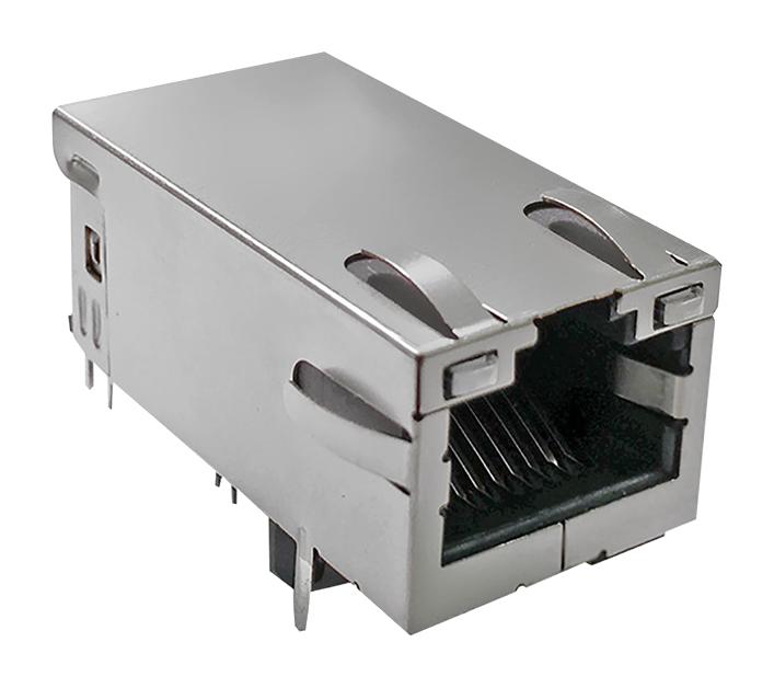 0826-1X1T-JK-F RJ45 CONNECTOR, JACK, 8P8C, 1PORT, TH BEL MAGNETIC SOLUTIONS