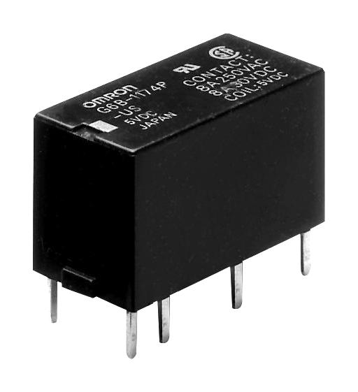 G6CK-2114P-US DC5 POWER RELAY, SPST-NO/NC, 5VDC, 8A, THT OMRON