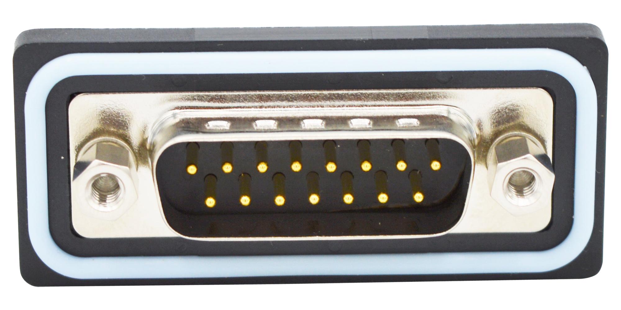 SDF-V15-113L012 D SUB CONN, PLUG, DA, 15POS, SOLDER NORCOMP