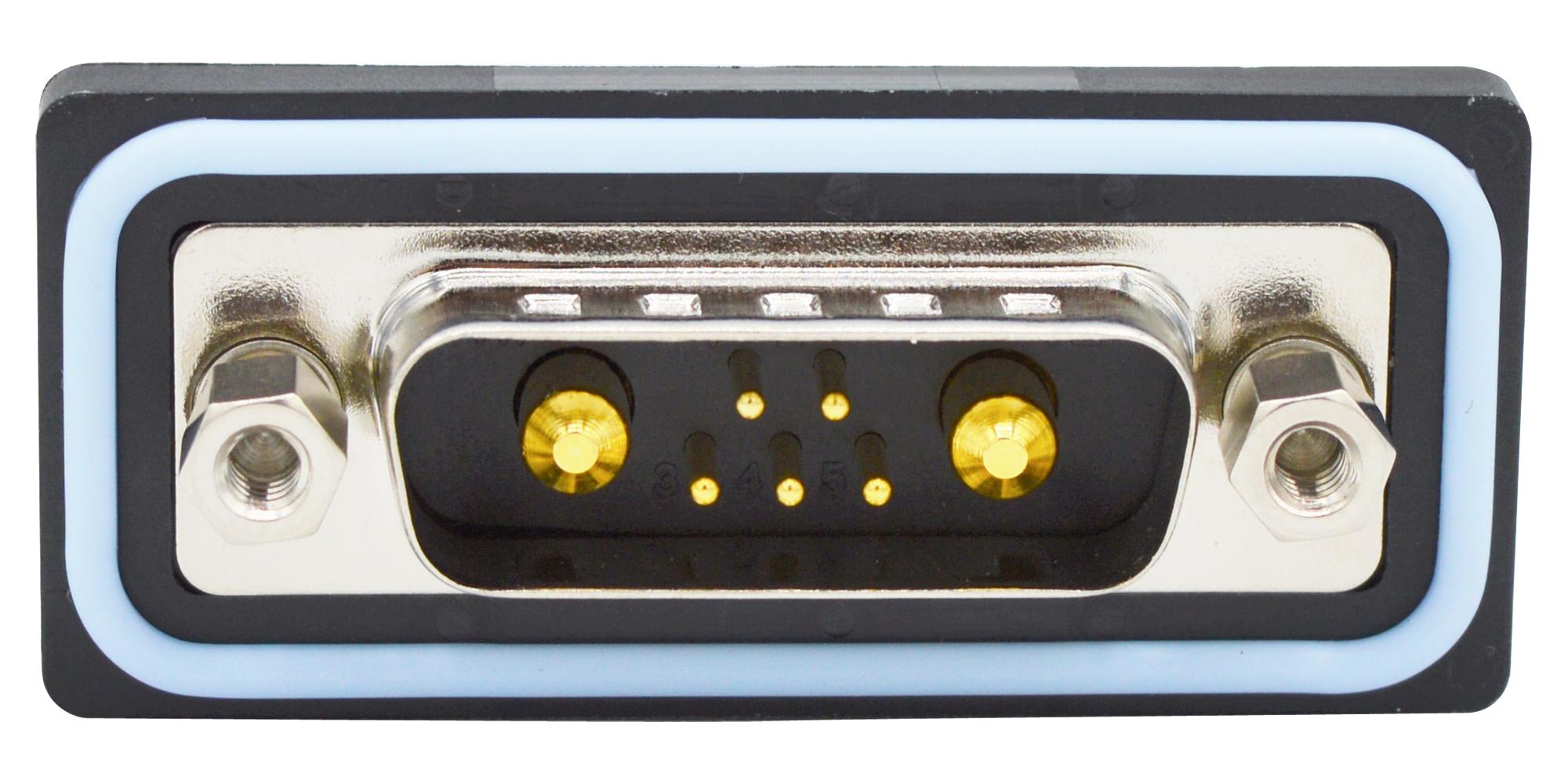 CDFS7W2103L212 COMBO D-SUB CONN, PLUG, DA-7W2, PANEL NORCOMP