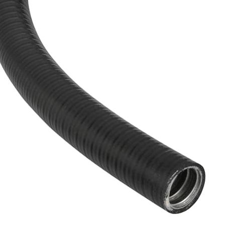 SP20/BL/10M CONDUIT, GALVANISED STEEL, PVC, 20MM/BLK ABB - ADAPTAFLEX