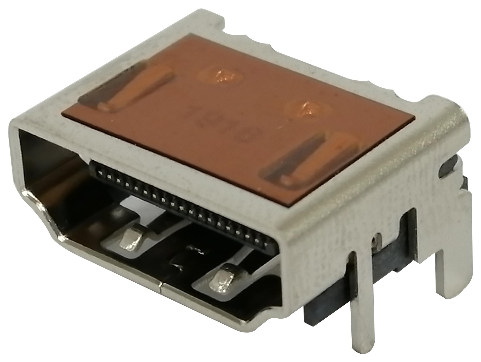 208658-1081 HDMI CONNECTOR, RCPT, 19POS, SMT MOLEX