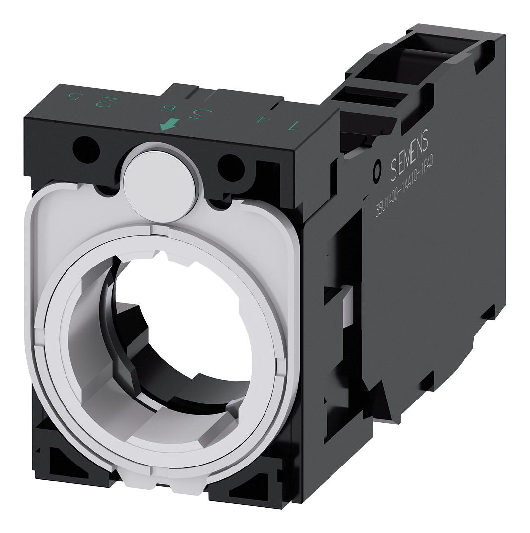 3SU1500-1AA10-1FA0 HOLDER, 3-WAY, PB SWITCH/INDICATOR LIGHT SIEMENS