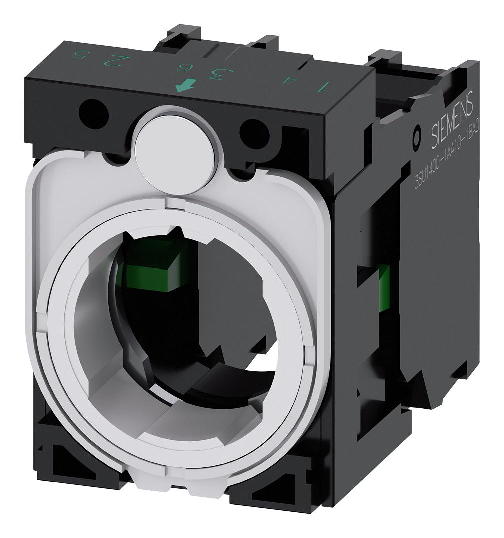 3SU1500-1AA10-1NA0 HOLDER, 3-WAY, PB SWITCH/INDICATOR LIGHT SIEMENS