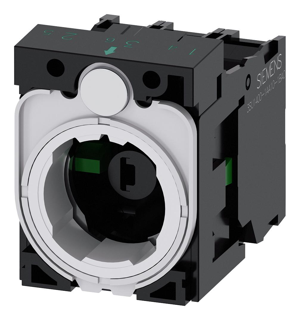 3SU1501-1AG60-1NA0 HOLDER, 3-WAY, PB SWITCH/INDICATOR LIGHT SIEMENS