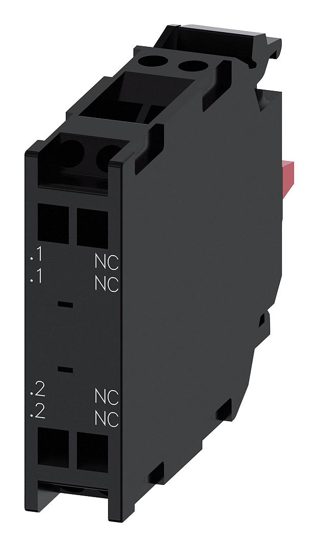 3SU1400-1AA10-3EA0 SW CONTACT BLOCK, 2P, 10A, 110VAC/SPRING SIEMENS