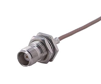 24_TNC-50-3-23/133_NE RF COAX CONN, TNC JACK, 50 OHM, CABLE HUBER+SUHNER