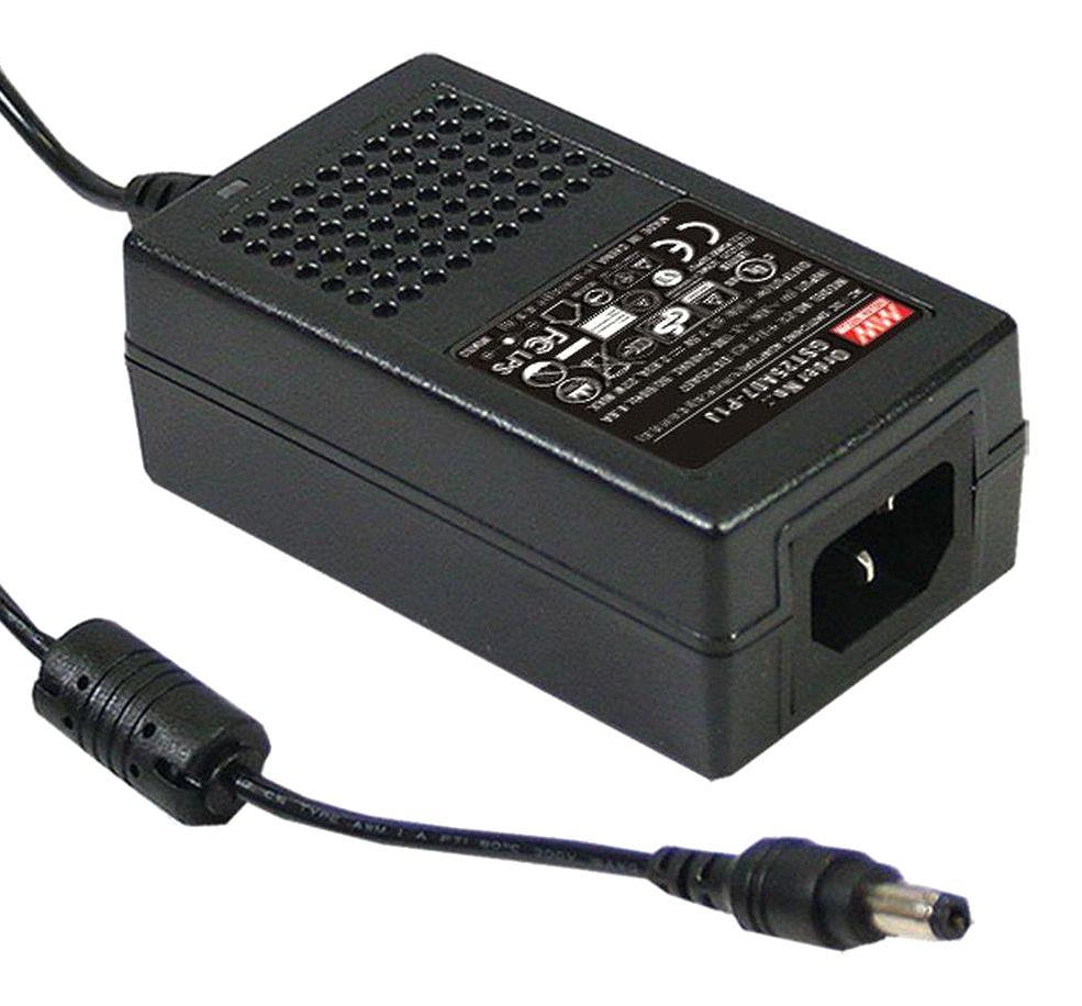 GST25A15-P1J ADAPTER, AC-DC, 15V, 1.66A MEAN WELL