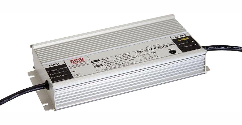 HLG-480H-C3500A LED DRIVER, CONSTANT CURRENT, 480W MEAN WELL