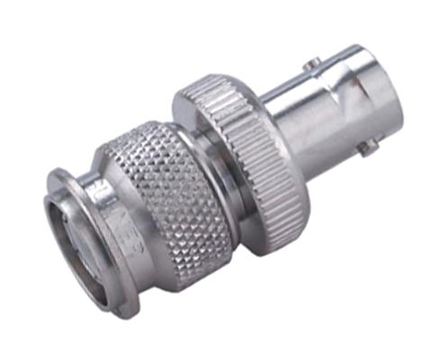 33_TNC-BNC-50-1/133_NE RF ADAPTER, TNC PLUG-BNC JACK, 50 OHM HUBER+SUHNER