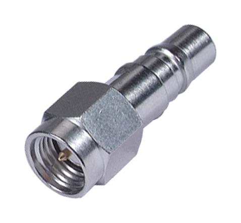 33_SMA-QMA-50-1/133_NE RF ADAPTER, SMA PLUG-QMA JACK, 50 OHM HUBER+SUHNER