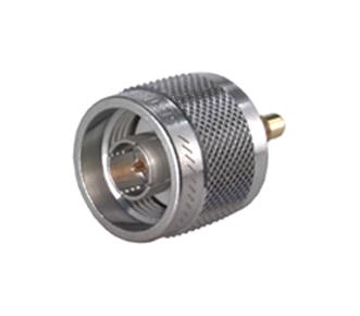 33_N-SMC-50-1/1--_NE RF ADAPTER, N PLUG-SMC JACK, 50 OHM HUBER+SUHNER