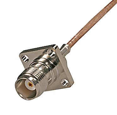 25_TNC-50-2-19/133_NE RF COAX CONN, TNC JACK, 50 OHM, CABLE HUBER+SUHNER