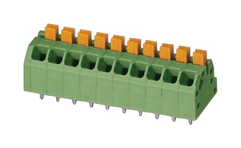 SPTAF 1/ 9-3,5-EL-EX TERMINAL BLOCK, WTB, 9POS, 24-16AWG PHOENIX CONTACT