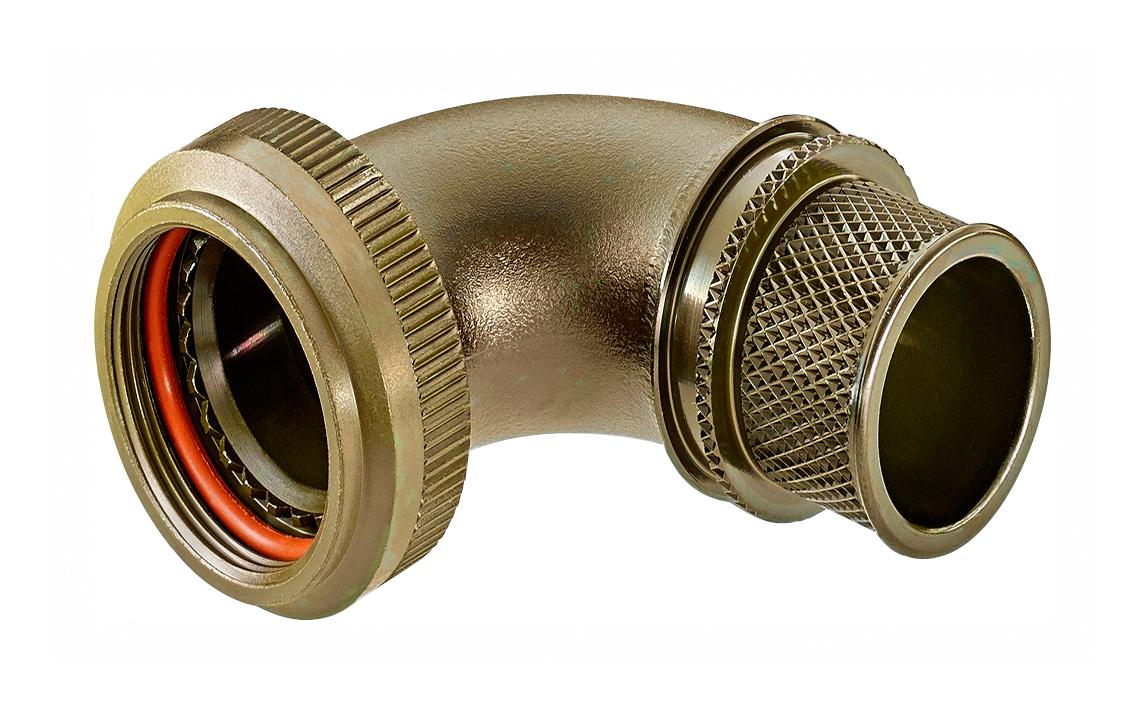 BTH3-15-10-1-B-SE BACKSHELL, SIZE 15, 90DEG, ALUM ALLOY TE CONNECTIVITY