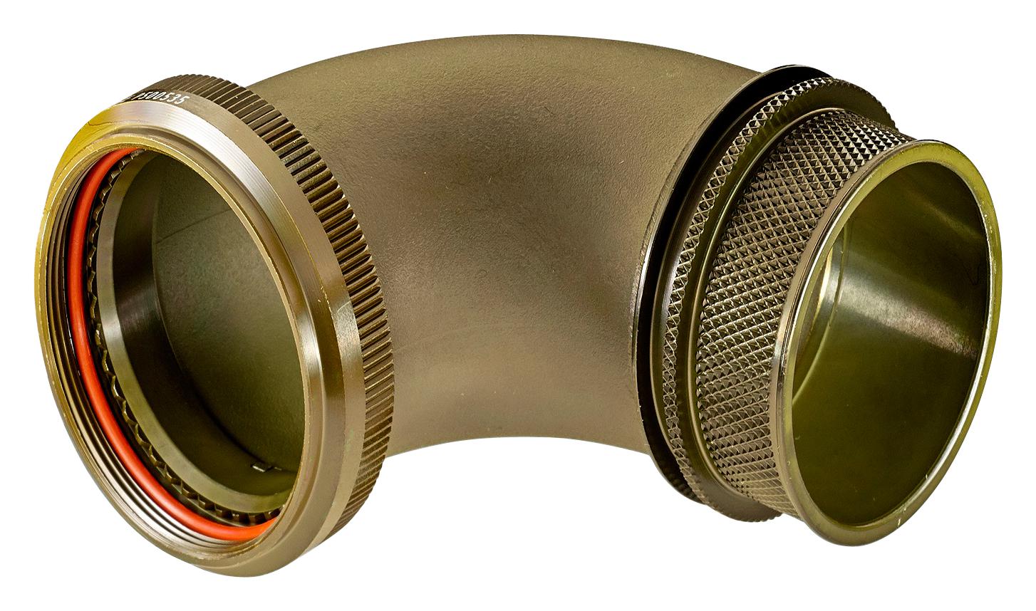 BTH3-21-15-1-B-SE BACKSHELL, SIZE 21, 90DEG, ALUM ALLOY TE CONNECTIVITY