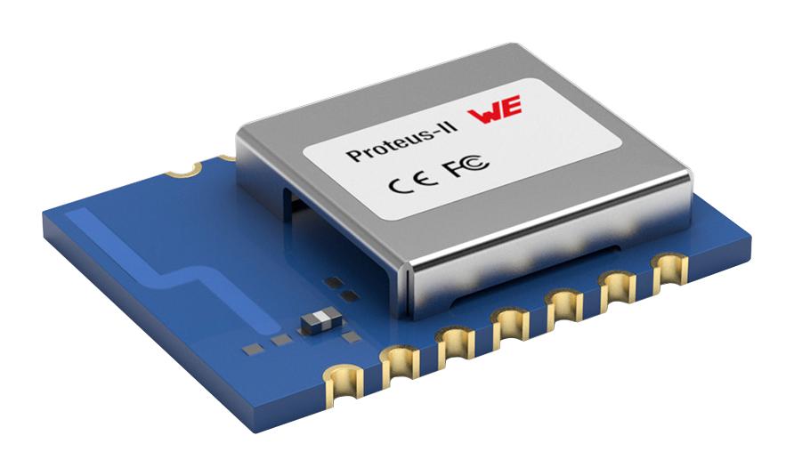 2608011124010 BLUETOOTH LE 5.0 MODULE, 2.402-2.48GHZ WURTH ELEKTRONIK