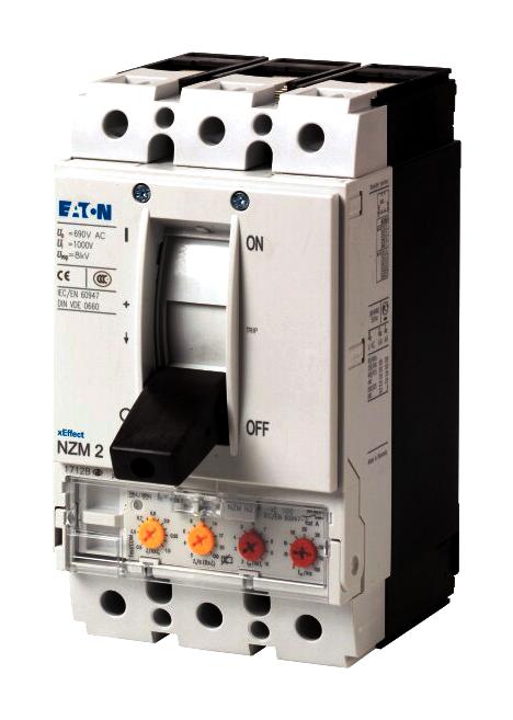 NZMH2-VE100 MCCB, 100A, 3P, 150KA, T-DELAY EATON MOELLER