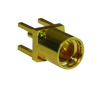 262104 RF COAX CONN, MMCX JACK, 50 OHM, PCB AMPHENOL RF
