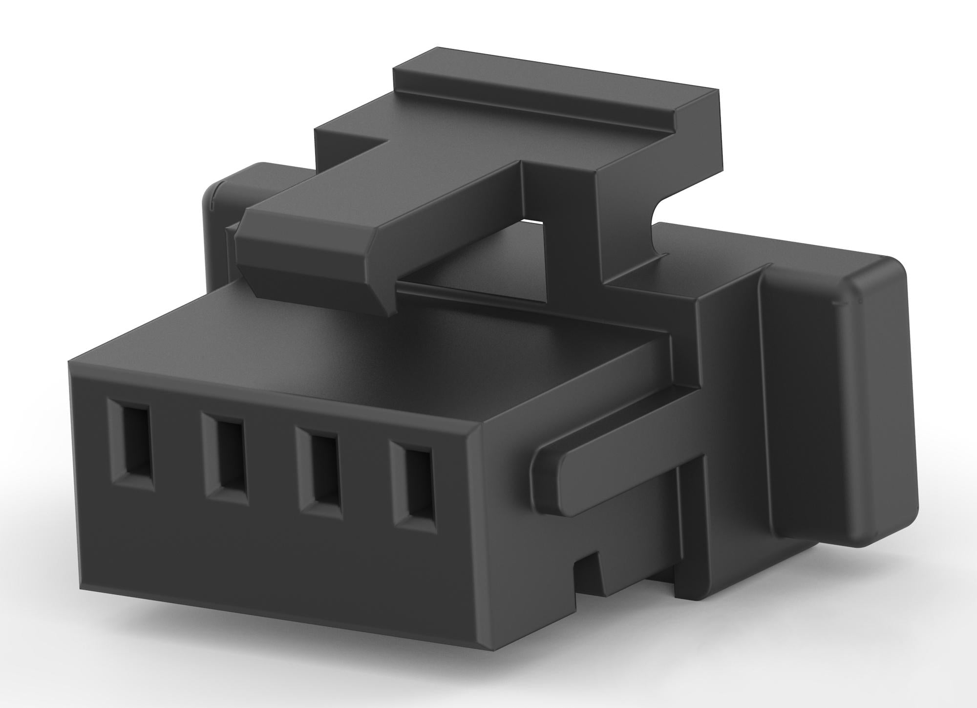 2367198-4 CONNECTOR HOUSING, PLUG/RCPT, 4POS, 1MM TE CONNECTIVITY
