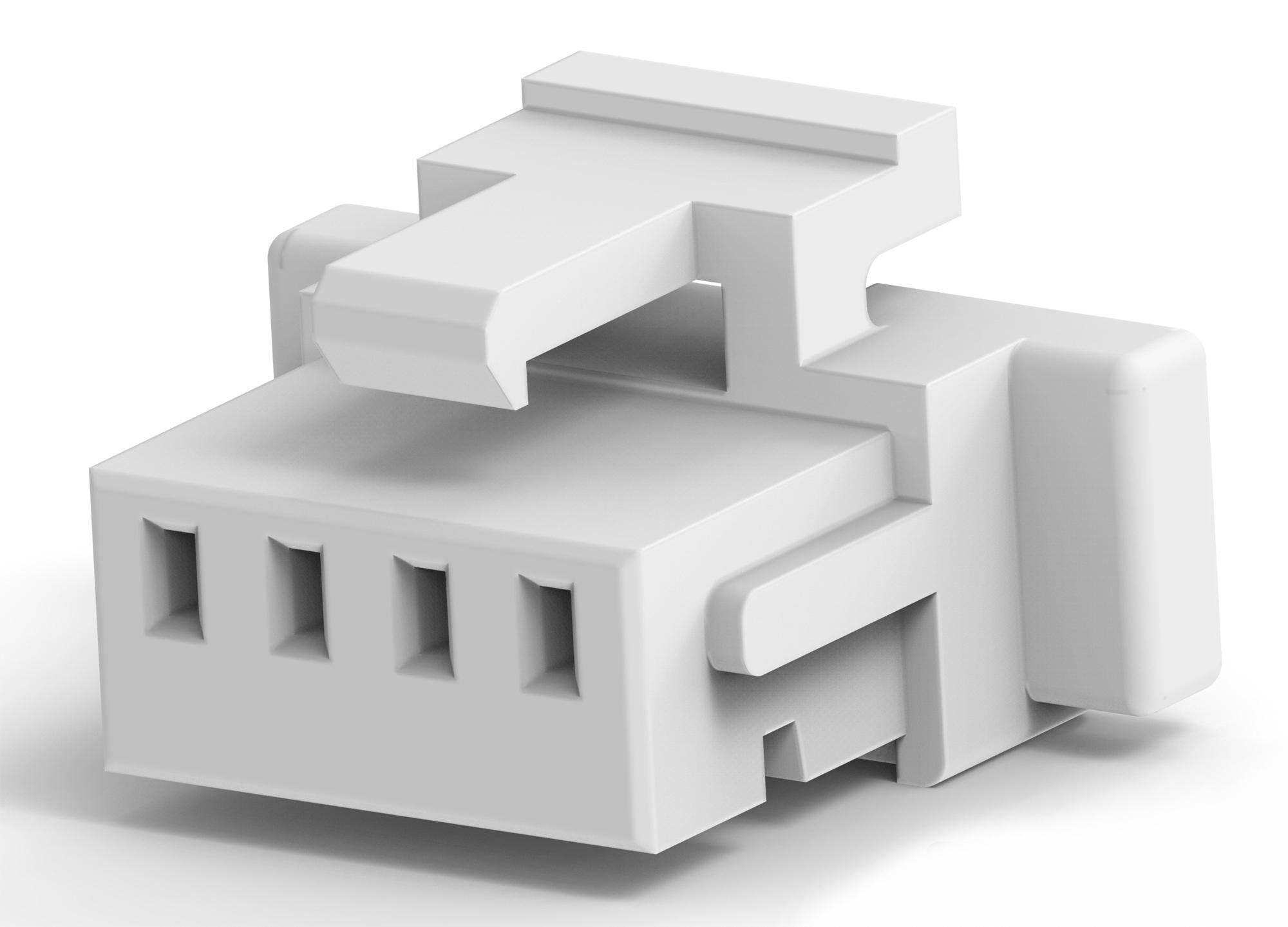 2-2367198-4 CONNECTOR HOUSING, PLUG/RCPT, 4POS, 1MM TE CONNECTIVITY